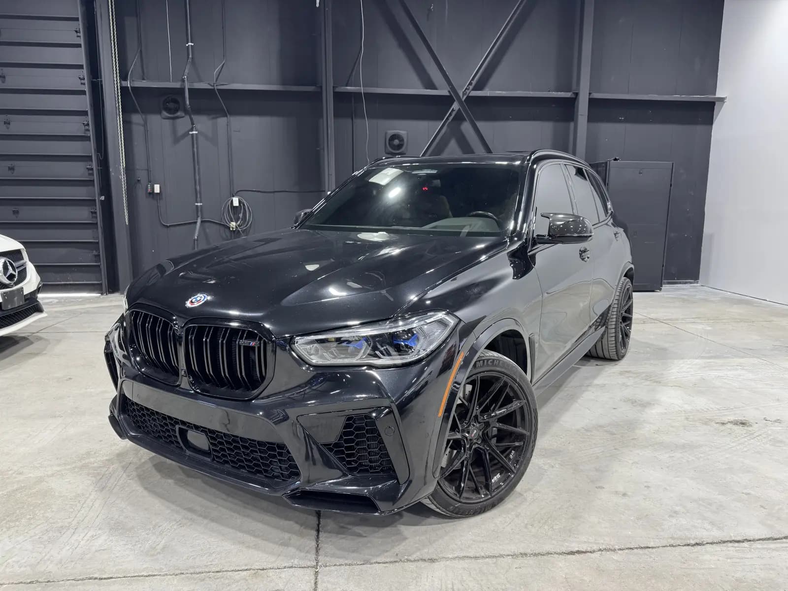 Certified, one-owner, garage kept, local vehicle, non-smoker 2022 BMW X5 M Competition in Black with Brown interior Certified, one-owner, garage kept, local vehicle, non-smoker 2022 BMW X5 M Competition in Black with Brown interior