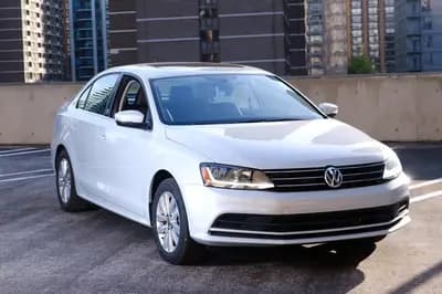 2017 Volkswagen Jetta Wolfsburg in White with Black interior