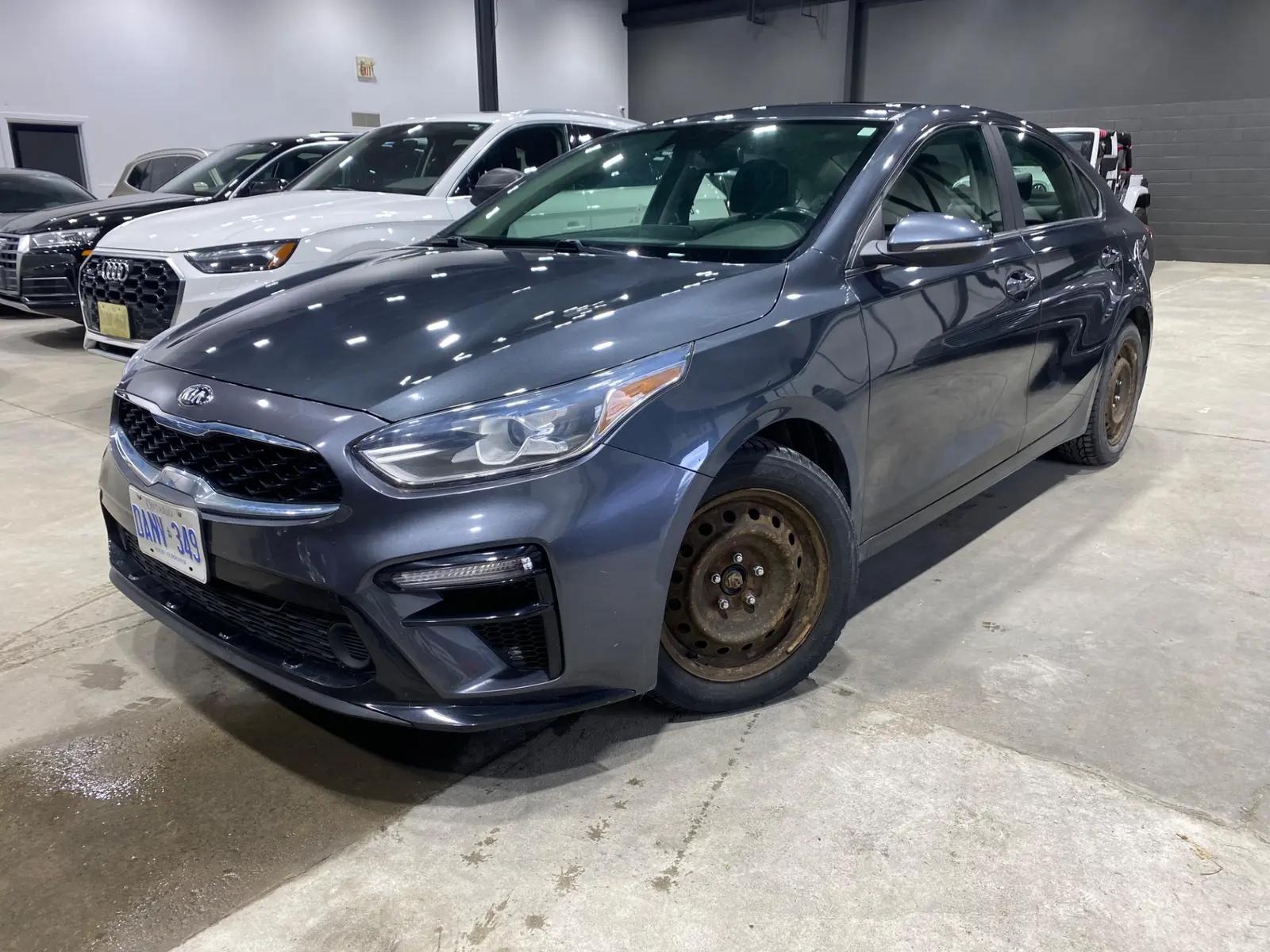 2019 Kia Forte EX Plus, front three quarter view