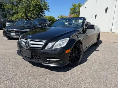 2013 Mercedes-Benz E-Class E350 in Black with Black interior