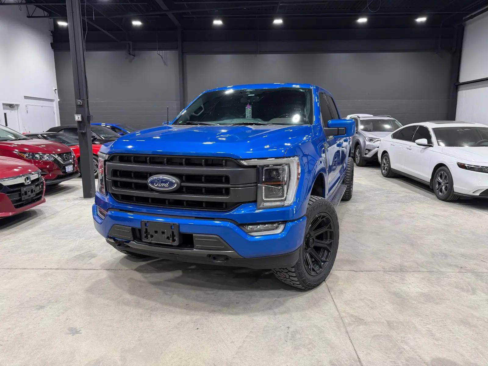 2021 Ford F150 Lariat, front exterior view