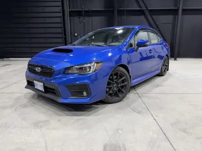 2020 Subaru WRX Sport-Tech in Blue with Black interior