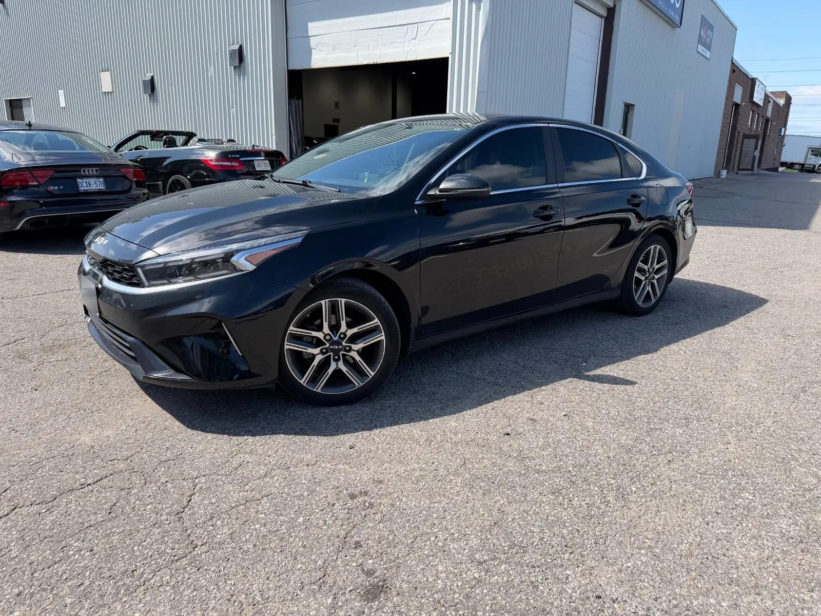 2024 Kia Forte EX, front three quarter view