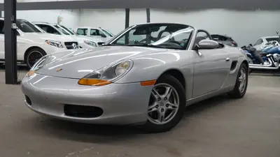 1997 Porsche Boxster  in Silver with Black interior