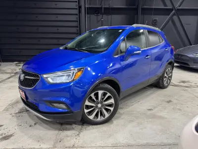 2017 Buick Encore Essence in Blue with Black interior