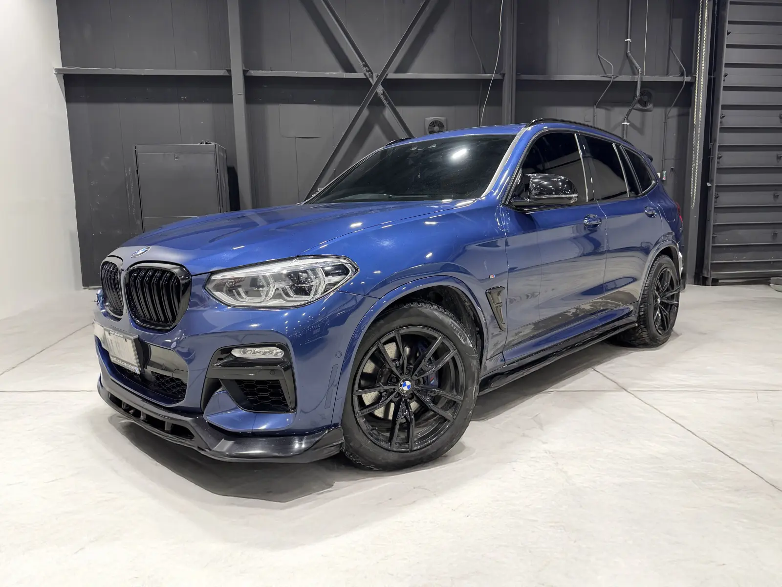 local vehicle, non-smoker 2019 BMW X3 M40i in Blue with Brown interior