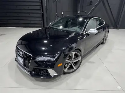 2015 Audi RS 7 Premium in Black with Black interior